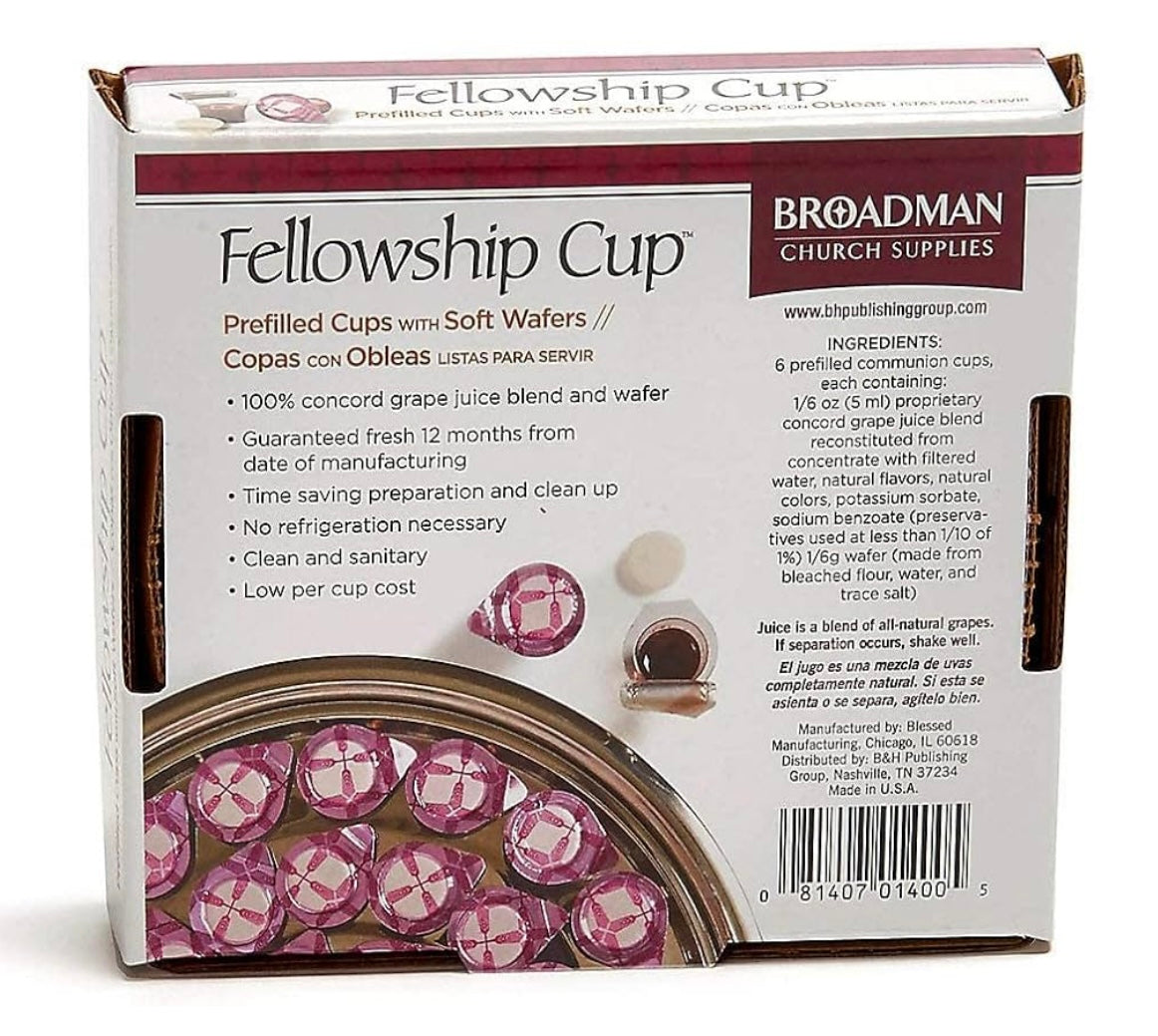 Communion Cup Kit by Broadman - 6 count