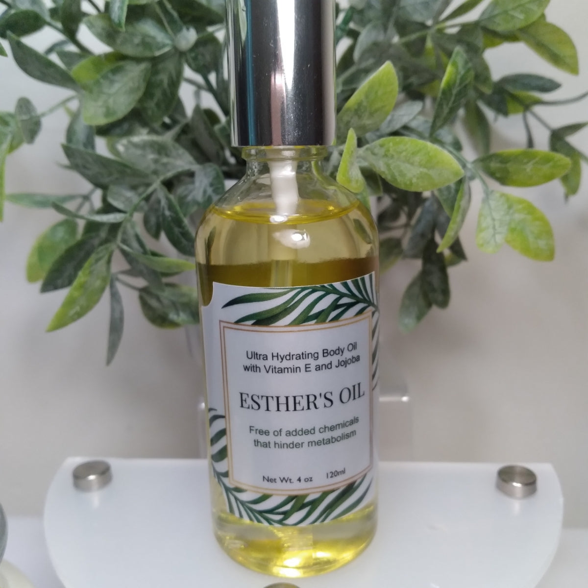 Esther's Oil All Natural Ultra Hydrating Body Oil with Vitamin E & Jojoba
