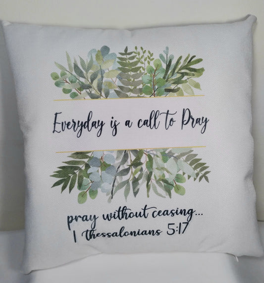 Spring Green Prayer Pillow - The Praying Woman's Closet